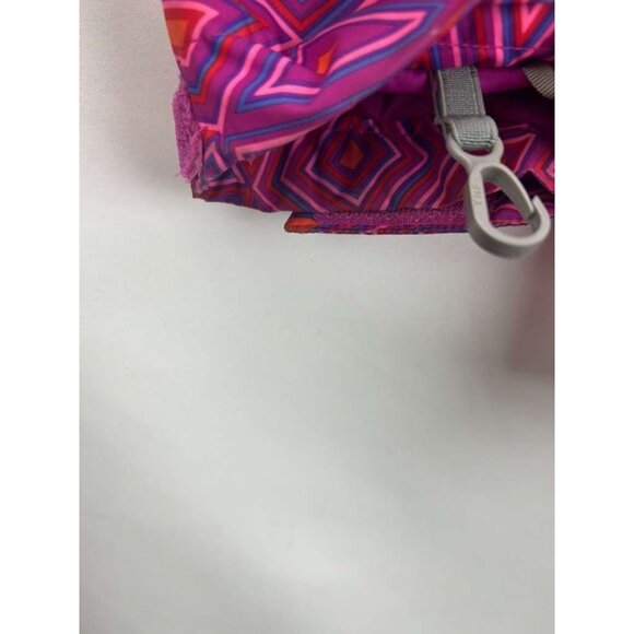 The North Face Girls Large (14/16) Geometric Pattern Hyvent Jacket Pink - Picture 12 of 16